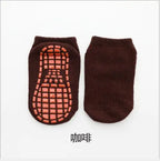 10Pairs pack Summer 2025 children's socks baby floor socks non-slip socks children trampoline socks