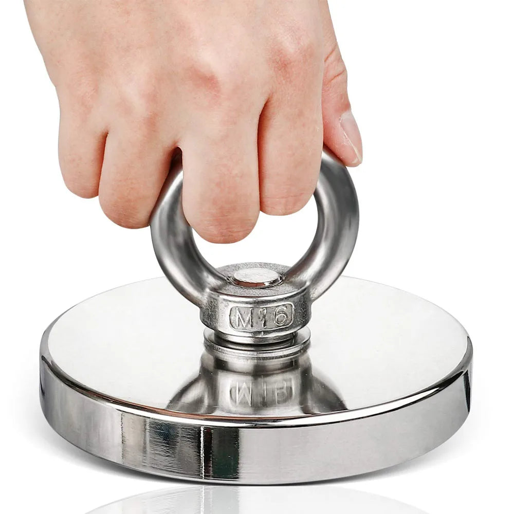 Neodymium Vismagneet | Supersterk | 5-61kg Trekkracht | 6 Maten