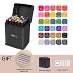 Alcohol Markers Dual Tip – Professionele Tekenmarkers voor Illustratie & Kunst