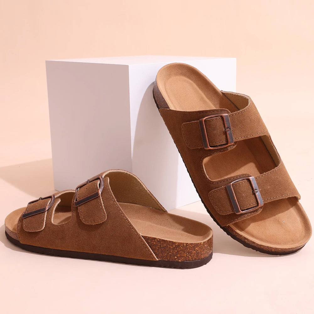 Cork Sandalen Dames & Heren | Zacht Kurk Zool | Maat 36-46 | 14 Stijlen