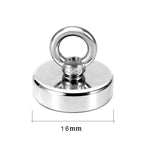 Neodymium Vismagneet | Supersterk | 5-61kg Trekkracht | 6 Maten