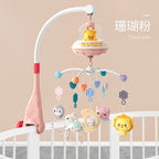 Muzikaal Babymobiel met Lichten & Projector | Afstandsbediening | Blauw & Roze