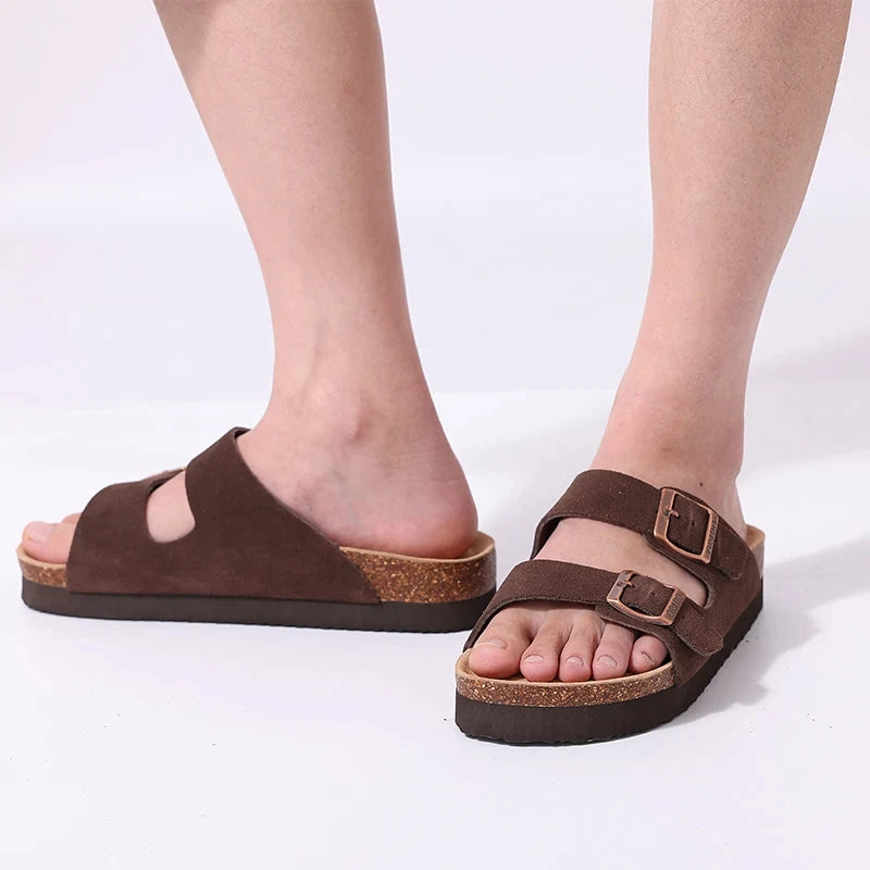 Cork Sandalen Dames & Heren | Zacht Kurk Zool | Maat 36-46 | 14 Stijlen