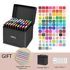 Alcohol Markers Dual Tip – Professionele Tekenmarkers voor Illustratie & Kunst