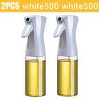 Oliespray Fles voor Keuken | 200/300/500ml | Zwart & Wit