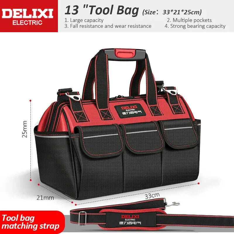 Professionele Gereedschapstas Waterproof | Oxford | 13-20 inch | 14 Vakken