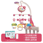 Muzikaal Babymobiel met Lichten & Projector | Afstandsbediening | Blauw & Roze
