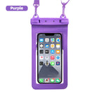 FONKEN Full View Waterproof Case for Phone Underwater Snow Rainforest Transparent Dry Bag Swimming Pouch Big Mobile Phone Covers
