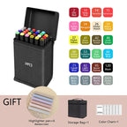 Alcohol Markers Dual Tip – Professionele Tekenmarkers voor Illustratie & Kunst