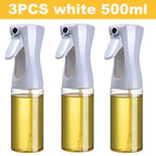 Oliespray Fles voor Keuken | 200/300/500ml | Zwart & Wit