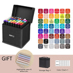 Alcohol Markers Dual Tip – Professionele Tekenmarkers voor Illustratie & Kunst