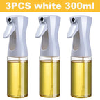 Oliespray Fles voor Keuken | 200/300/500ml | Zwart & Wit