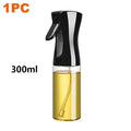 Oliespray Fles voor Keuken | 200/300/500ml | Zwart & Wit