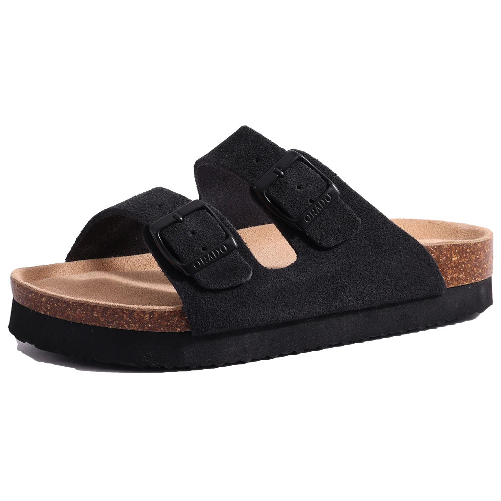 Cork Sandalen Dames & Heren | Zacht Kurk Zool | Maat 36-46 | 14 Stijlen